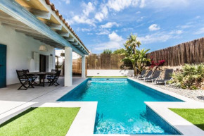 Villa con piscina cerca del mar en Sa Rapita
